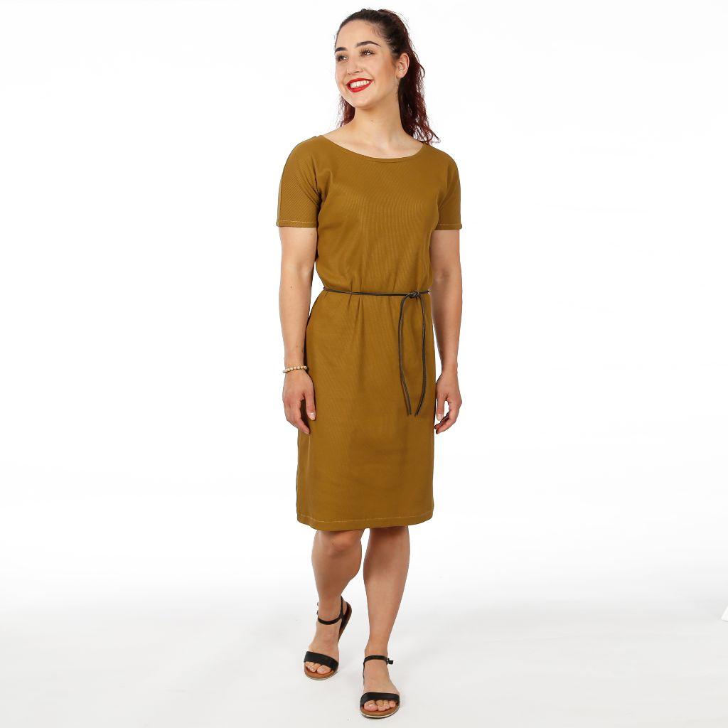 Papierschnittmuster Shirtkleid Frau Elly XS-XXL